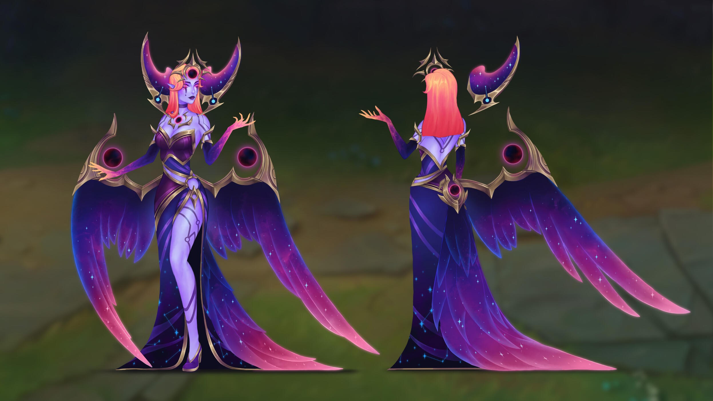 Dark Cosmic Morgana Concept